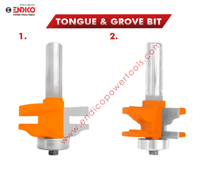 12MM Tongue & Groove 2 Bit Set (Code: 11)